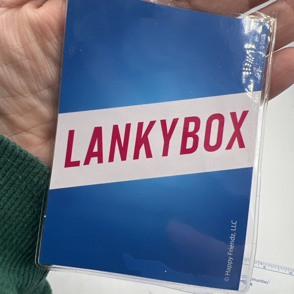 Lankybox Ghosty Lanyard ID Holder Boxy Sticker Collectible Set - Picture 6 of 8